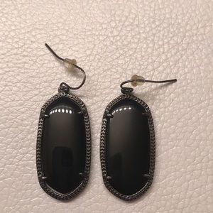 All black Kendra Scott Earrings